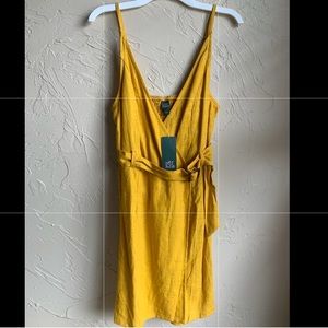 Mustard dress